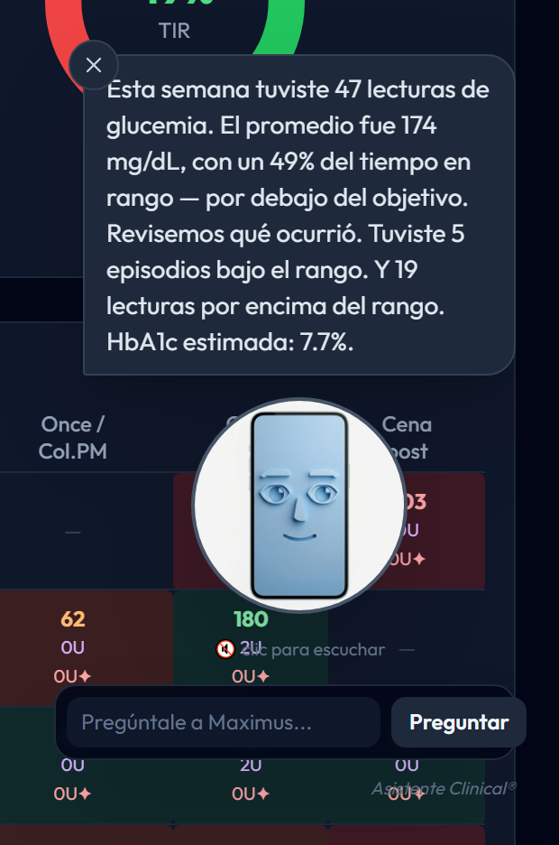 Vista real de la feature ai